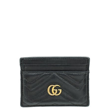 Gucci Black GG Marmont Card Holder