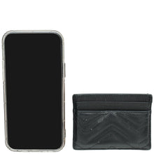 Gucci Black GG Marmont Card Holder