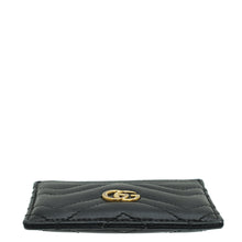 Gucci Black GG Marmont Card Holder