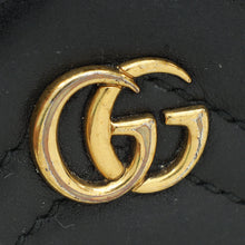 Gucci Black GG Marmont Card Holder