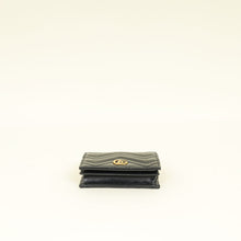 Gucci Black GG Marmont Card Case Wallet