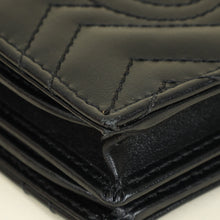 Gucci Black GG Marmont Card Case Wallet