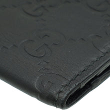 Gucci Black Guccissima Bifold Long Wallet
