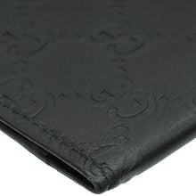 Gucci Black Guccissima Bifold Long Wallet