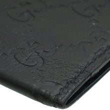 Gucci Black Guccissima Bifold Long Wallet