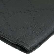 Gucci Black Guccissima Bifold Long Wallet