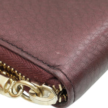 Gucci Violet Soho Zip Around Wallet