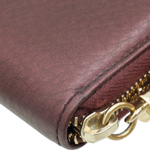 Gucci Violet Soho Zip Around Wallet
