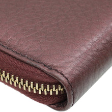 Gucci Violet Soho Zip Around Wallet