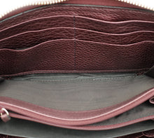 Gucci Violet Soho Zip Around Wallet
