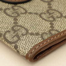Gucci Bicolor GG Supreme Interlocking G Card Case