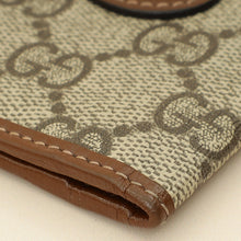 Gucci Bicolor GG Supreme Interlocking G Card Case