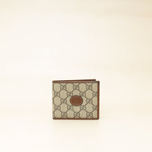 Gucci Bicolor GG Supreme Interlocking G Bi-Fold Wallet