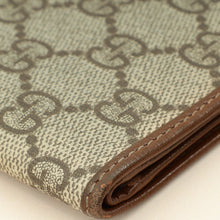 Gucci Bicolor GG Supreme Interlocking G Bi-Fold Wallet