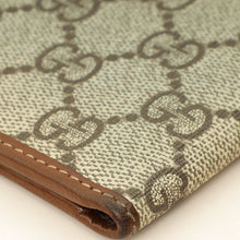 Gucci Bicolor GG Supreme Interlocking G Bi-Fold Wallet