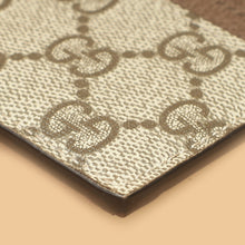 Gucci Brown Ophidia GG Card Case