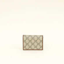 Gucci Bicolor GG Supreme Horsebit 1955 Card Case Wallet
