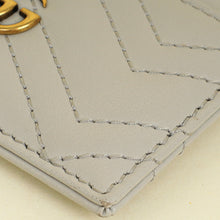 Gucci Light Grey GG Marmont Card Case