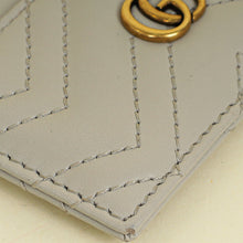 Gucci Light Grey GG Marmont Card Case