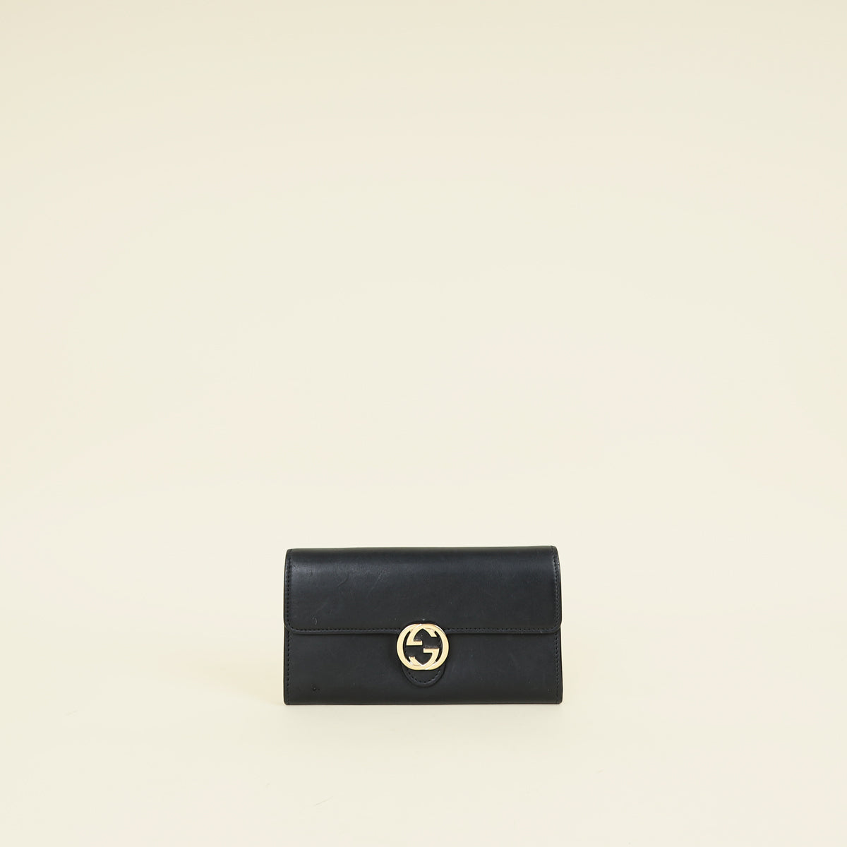 Gucci Black Interlocking G Wallet