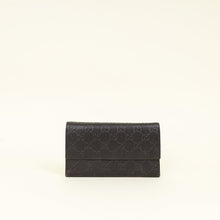 Gucci Chocolate GG Guccissima Continental Flap Wallet