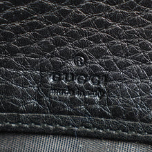 Gucci Black Interlocking G Soho Zip Wallet