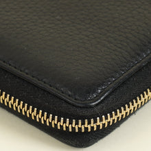 Gucci Black Interlocking G Soho Zip Wallet