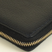 Gucci Black Interlocking G Soho Zip Wallet