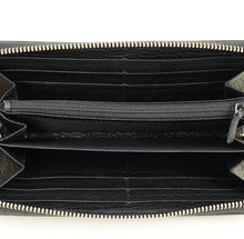 Gucci Black Interlocking G Soho Zip Wallet