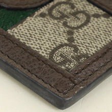 Gucci Brown Ophidia GG Card Case