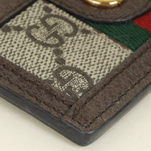 Gucci Brown Ophidia GG Card Case