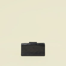 Gucci Black Guccissima French Wallet