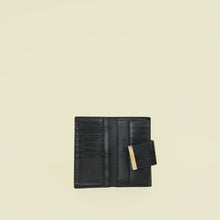 Gucci Black Guccissima French Wallet
