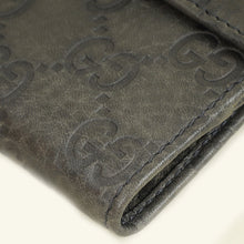 Gucci Gray Guccissima Jackie Small Wallet