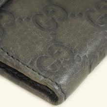 Gucci Gray Guccissima Jackie Small Wallet