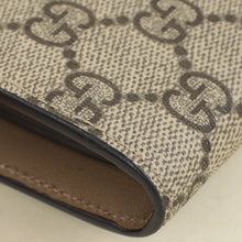 Gucci Ebony GG Supreme Dionysus Mini Wallet On Strap