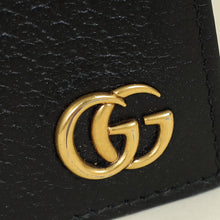Gucci Black GG Marmont Coin Wallet