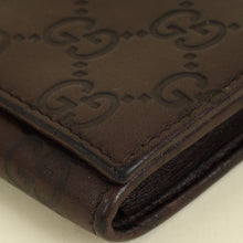 Gucci Brown Guccissima Card Holder