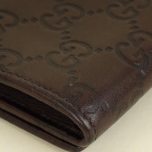 Gucci Brown Guccissima Card Holder
