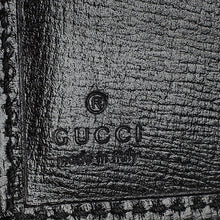 Gucci Black GG Supreme Bifold Wallet