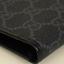 Gucci Black GG Supreme Bifold Wallet