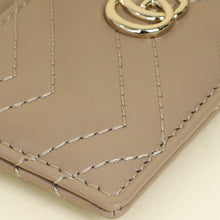 Gucci Taupe GG Marmont Card Case