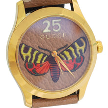 Gucci Yellow Gold G-Timeless Moth 38mm Quartz Watch