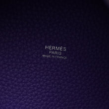 Hermes Purple Picotin Lock 18 Bag