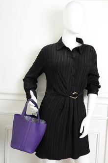 Hermes Purple Picotin Lock 18 Bag