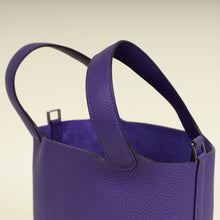 Hermes Purple Picotin Lock 18 Bag