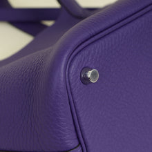 Hermes Purple Picotin Lock 18 Bag