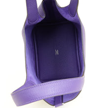 Hermes Purple Picotin Lock 18 Bag