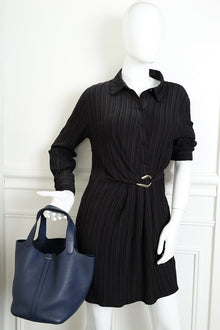 Hermes Navy Picotin Lock 22 Bag