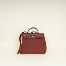 Hermes Rouge H Retourne Herbag Zip 31 PM Bag